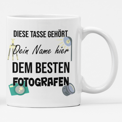 Fotografen-Tasse "Beste Fotografen Tasse"