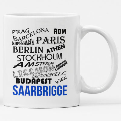 Saarland Tasse Saarbrigge