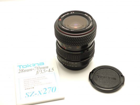 Tokina 28–70mm f/3.5–4.5 – gebrauchtes Zoomobjektiv