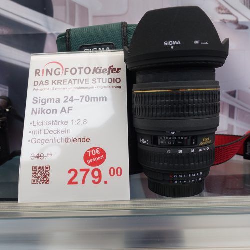 Sigma 24-70 Nikon AF, gebraucht