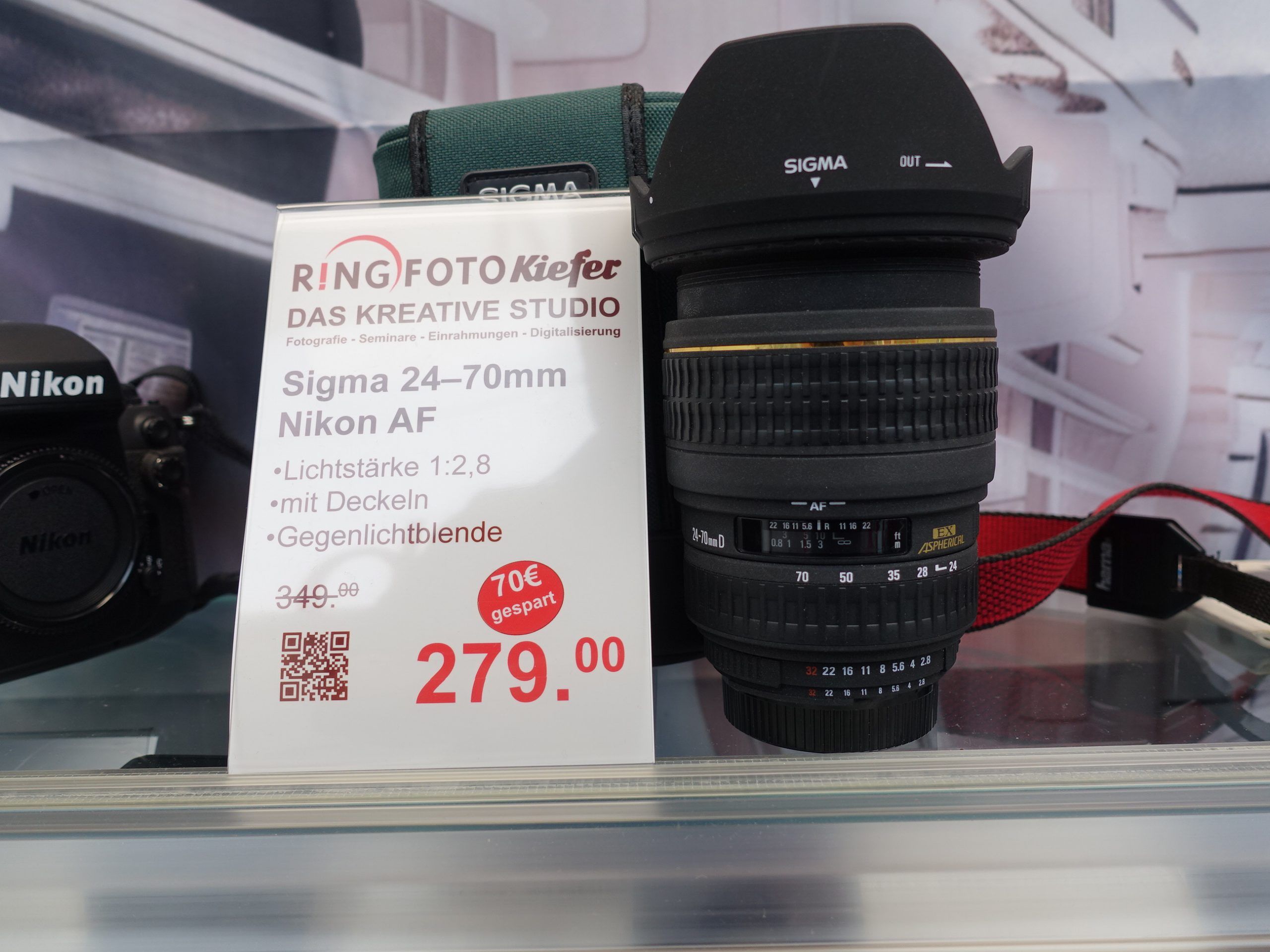 Sigma 24-70 Nikon AF, gebraucht