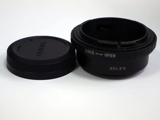 Gebrauchter Objektivadapter für Canon FD Objektive an Fuji XT Kameras