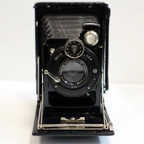Contessa-Nettel Plattenkamera mit Meyer Görlitz Trioplan 10,5 cm