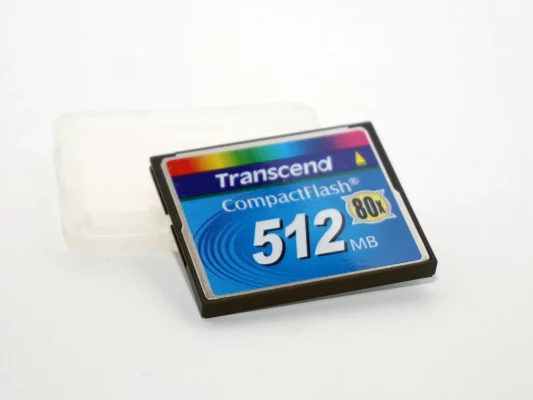 CompactFlash Karte 512MB von Transcend gebraucht günstig kaufen